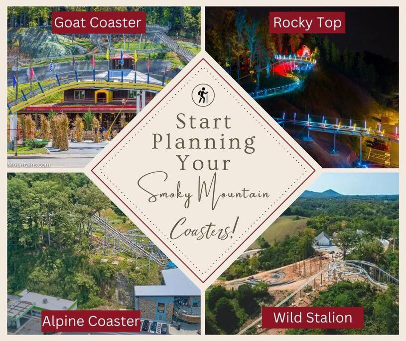 Enchanted Forest Cabin And Teepee! Lights & Laser Show! Private Hot Tub! Unique Stay! Sevierville Εξωτερικό φωτογραφία