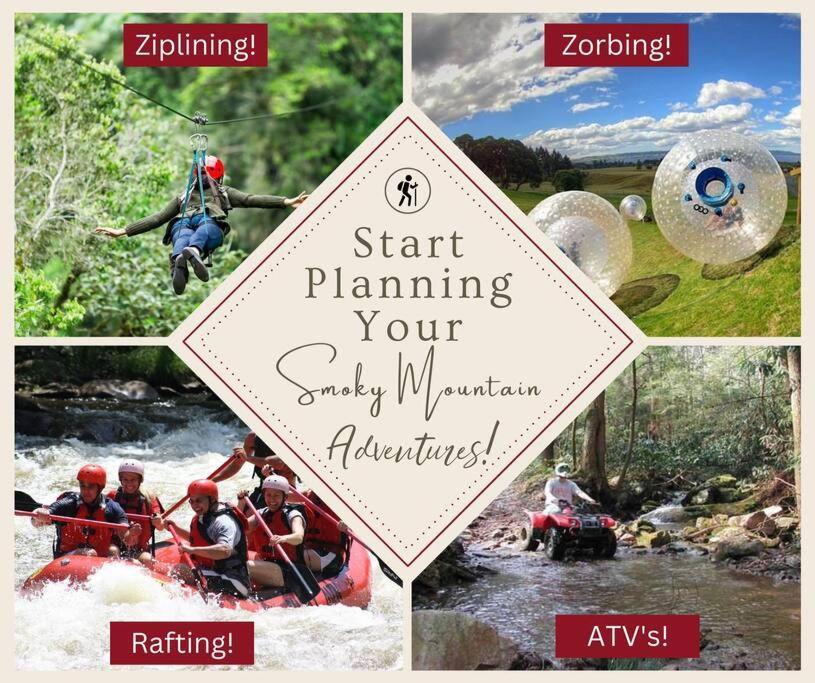 Enchanted Forest Cabin And Teepee! Lights & Laser Show! Private Hot Tub! Unique Stay! Sevierville Εξωτερικό φωτογραφία